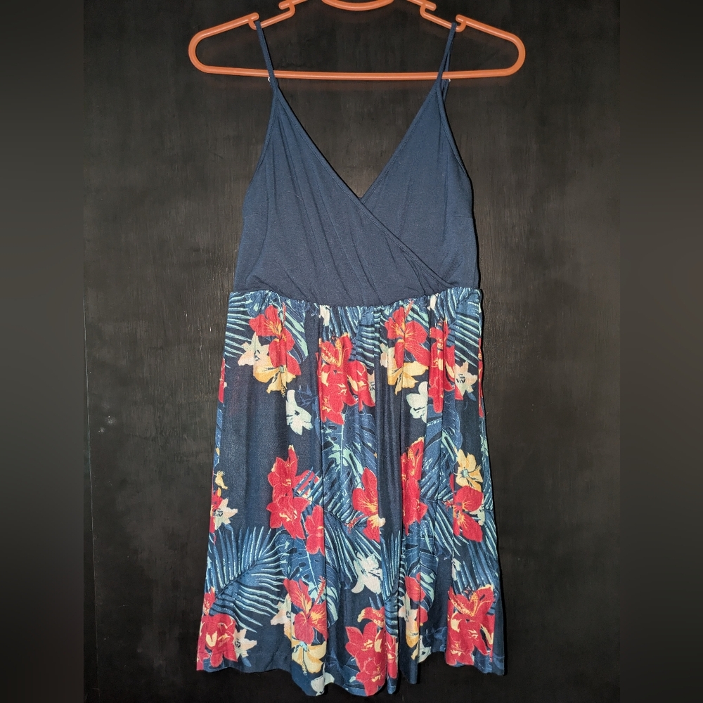 Roxy Blue Floral Dress